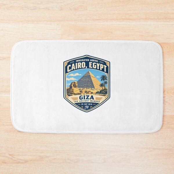 Item preview, Cairo Egypt Giza The Ancient Wonder Travel Explorer designed and sold by Star3NowForMe.