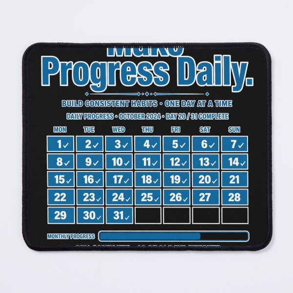 Item preview, Make Progress Daily  designed and sold by Geordesign.