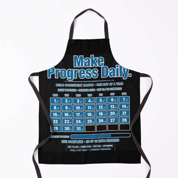 Item preview, Make Progress Daily designed and sold by Geordesign.