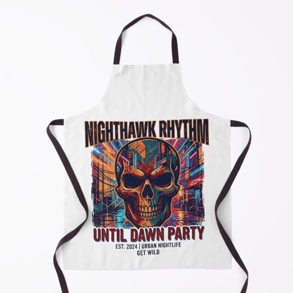 Item preview, Nighthawk Rhythm - Until Dawn Party Neon Skull designed and sold by rich-moda.