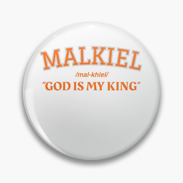 Item preview, Malkiel God Is My King Hebrew Name Christian Design designed and sold by Love Christ Live Life.