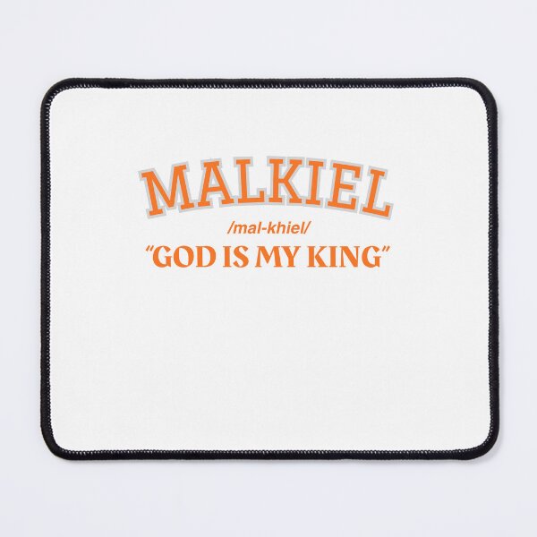 Item preview, Malkiel God Is My King Hebrew Name Christian Design designed and sold by Love Christ Live Life.