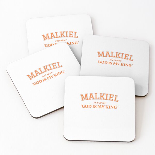Item preview, Malkiel God Is My King Hebrew Name Christian Design designed and sold by Love Christ Live Life.