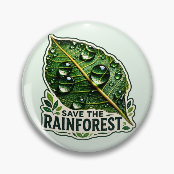 Item preview, Save the Rainforest - Conservation Design designed and sold by Myra365Art.