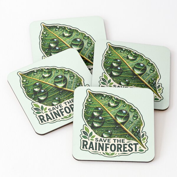 Item preview, Save the Rainforest - Conservation Design designed and sold by Myra365Art.
