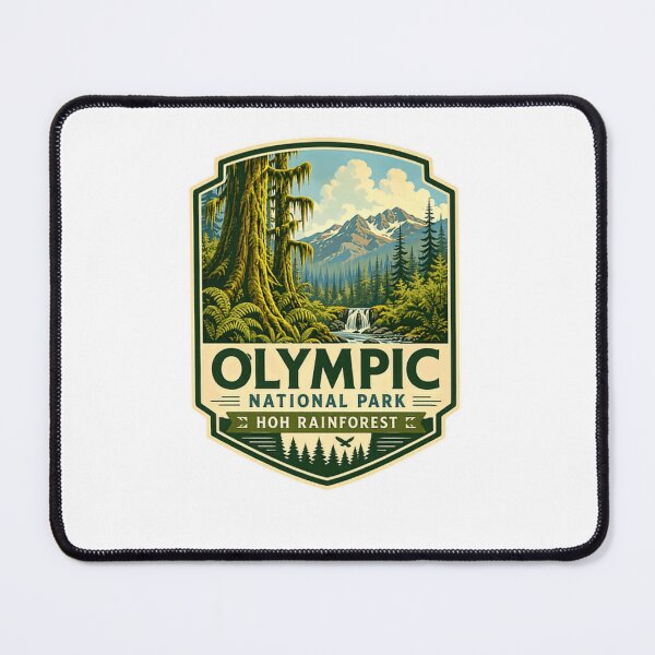 Item preview, Olympic National Park Hoh Rainforest Washington State Hiker Explorer designed and sold by Star3NowForMe.