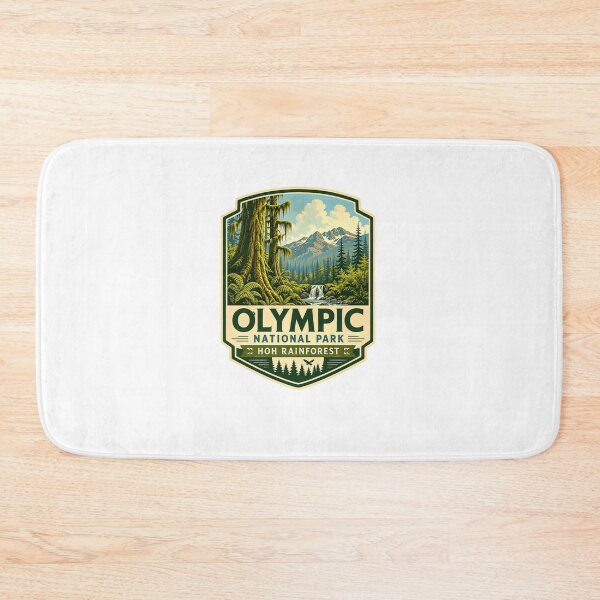 Item preview, Olympic National Park Hoh Rainforest Washington State Hiker Explorer designed and sold by Star3NowForMe.