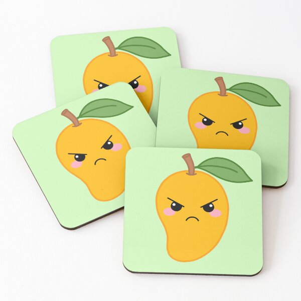 Item preview, Grumpy Angry Mango designed and sold by SlimyFish.