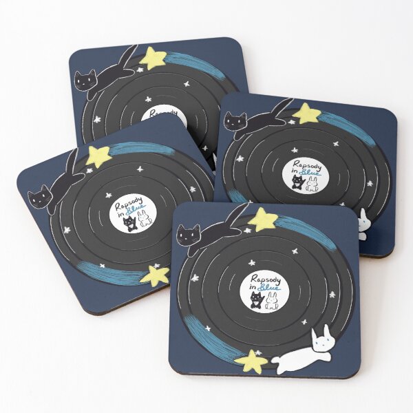 Item preview, Cat & Bunny Vinyl Record designed and sold by nigirimao.