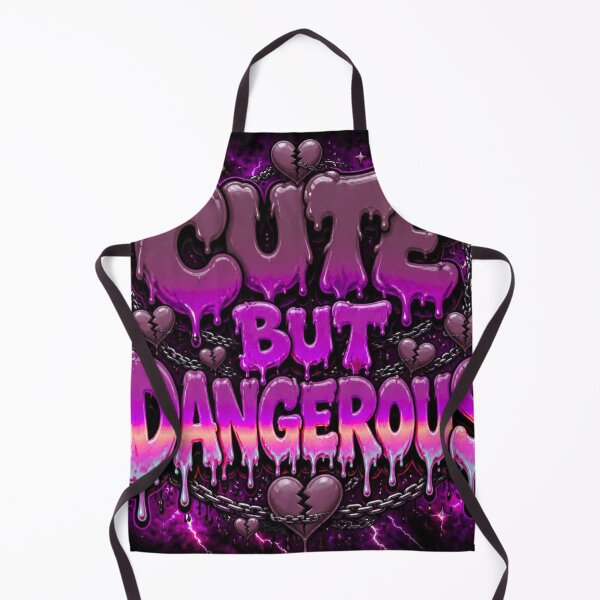Item preview, Cute But Dangerous - Pastel Goth Broken Heart Chain Lightning Design designed and sold by PrintLush777.