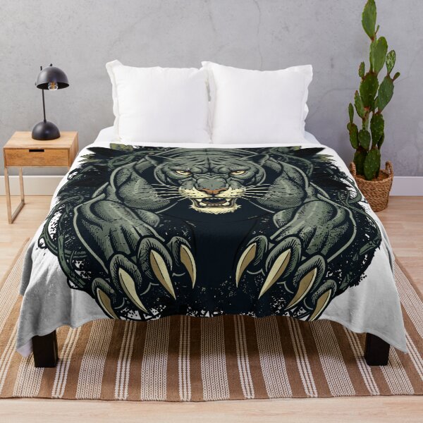 Item preview, Fierce Black Panther Jungle Roar Graphic designed and sold by Romgora.
