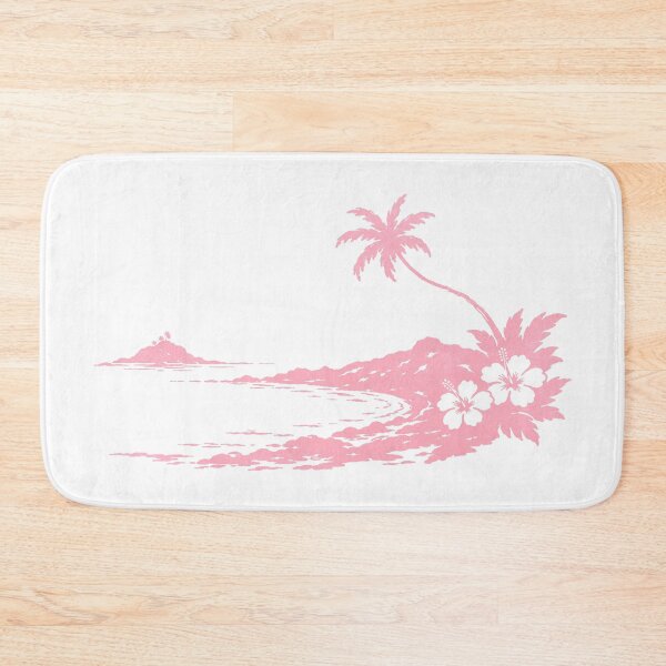 Item preview, Pink Tropical Beach Island Aesthetic designed and sold by trajeado14.