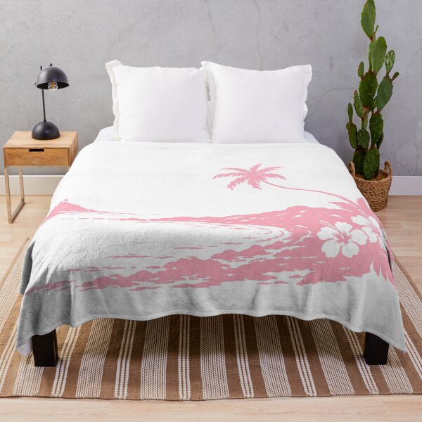 Item preview, Pink Tropical Beach Island Aesthetic designed and sold by trajeado14.