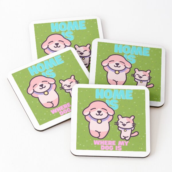 Item preview, Home Is Where My Dog Is – Dog Lover designed and sold by memink.