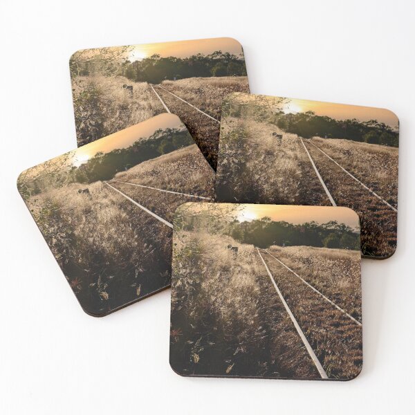 Item preview, 'Sunset on the Rails' designed and sold by Likoca Photography.