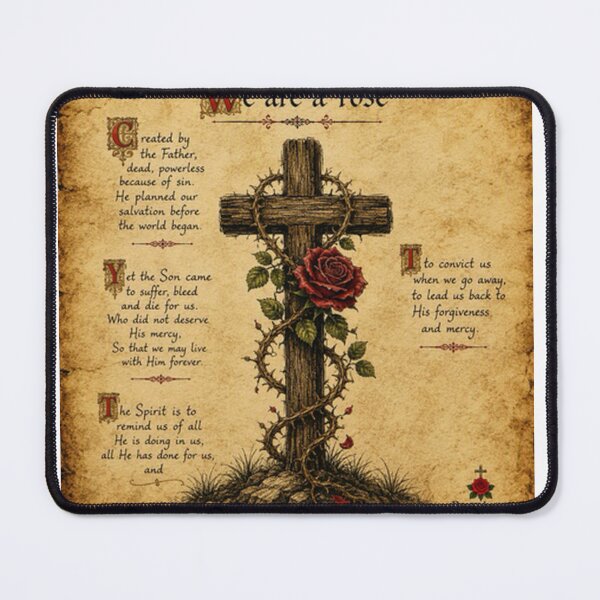 Item preview, Creedal Poem Cross  designed and sold by rostichristi.