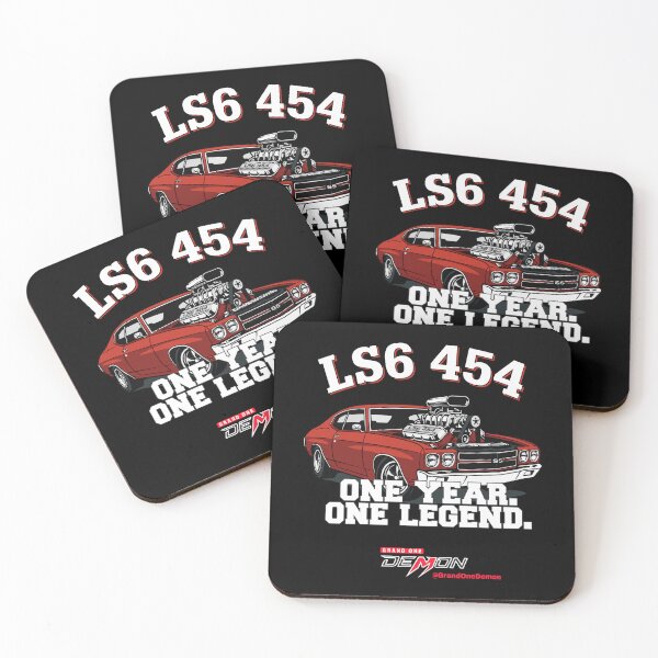 Item preview, LS6 454 One Year One Legend — Classic Muscle Car Tee designed and sold by Grand One Demon.