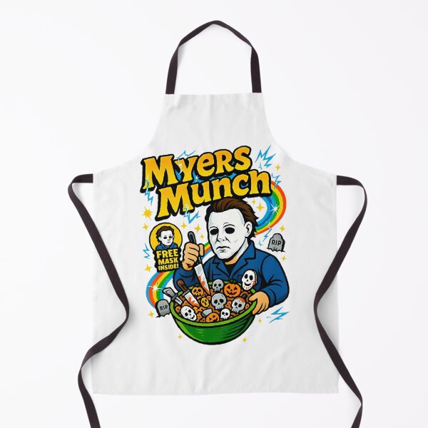 Item preview, Myers Munch Halloween Horror Cereal – Spooky Vintage Tee & Art Print | ⭐⭐⭐⭐⭐ designed and sold by skpjr001.
