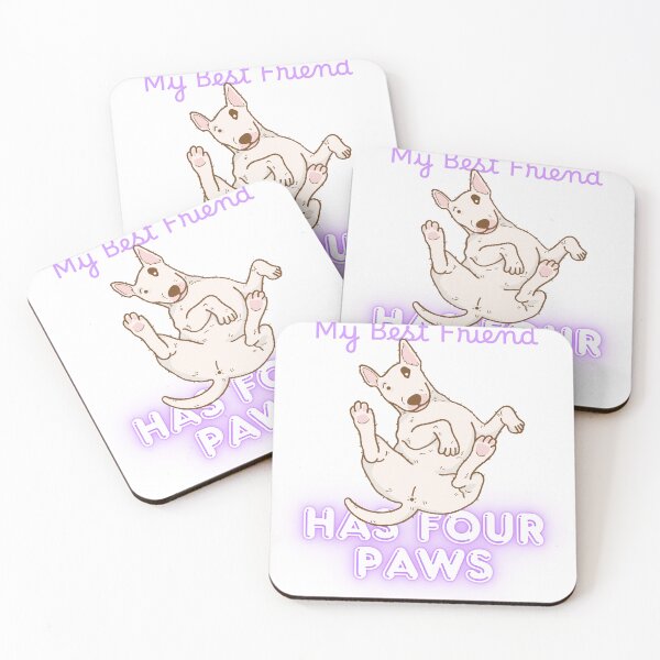 Item preview, My Best Friend Has Four Paws – Dog Lover designed and sold by memink.