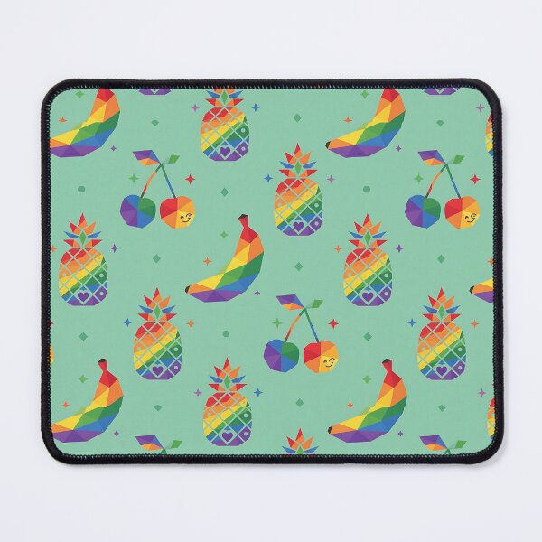 Item preview, Rainbow Fruit Pattern – Gay Pride Tropical LGBTQ Summer Design designed and sold by ZhivanCrimson.