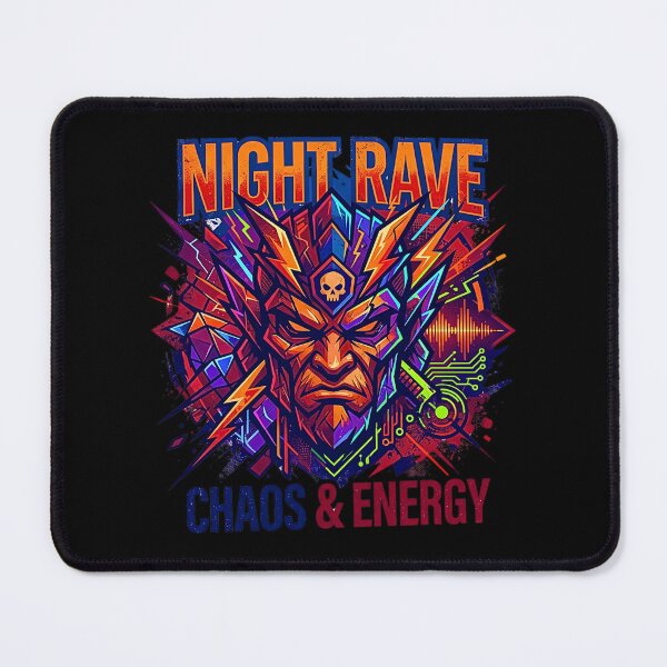Item preview, Night Rave - Chaos & Energy Cyberpunk Mask designed and sold by rich-moda.
