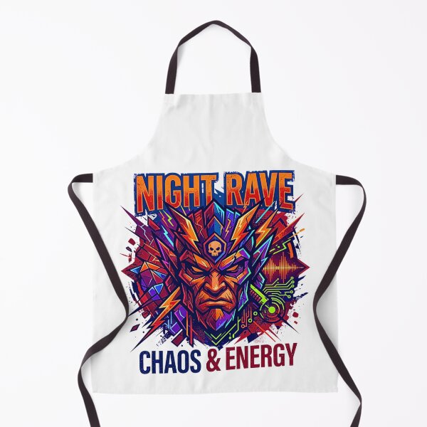 Item preview, Night Rave - Chaos & Energy Cyberpunk Mask designed and sold by rich-moda.