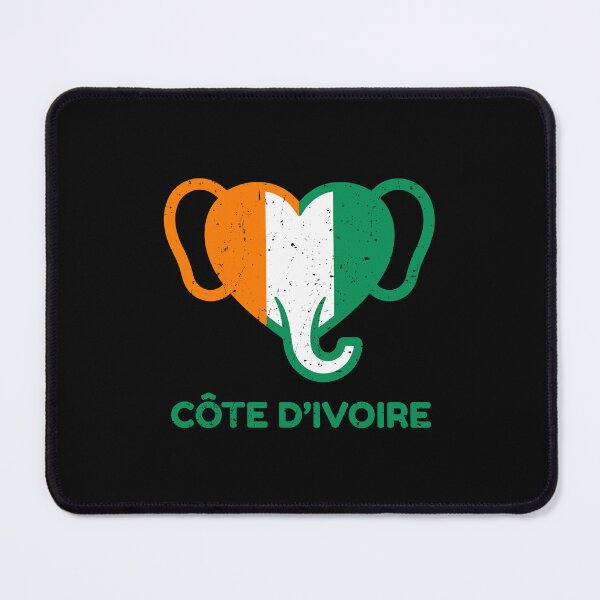 Item preview, Côte d'Ivoire Elephant Ivorian Pride Ivory Coast Art designed and sold by crouchingpixel.