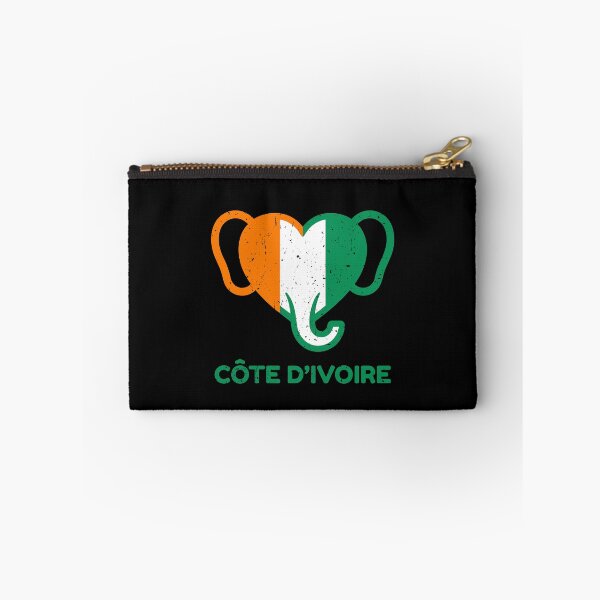 Item preview, Côte d'Ivoire Elephant Ivorian Pride Ivory Coast Art designed and sold by crouchingpixel.