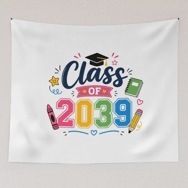 Item preview, Class of 2039 Kindergarten Graduation | Cute Colorful Graduate Design designed and sold by Khokha80.