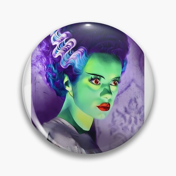 Item preview, Bride Of Frankenstein Vintage Horror Art – Gothic Retro Design For Shirts, Stickers & More | Limited Edition designed and sold by skpjr001.