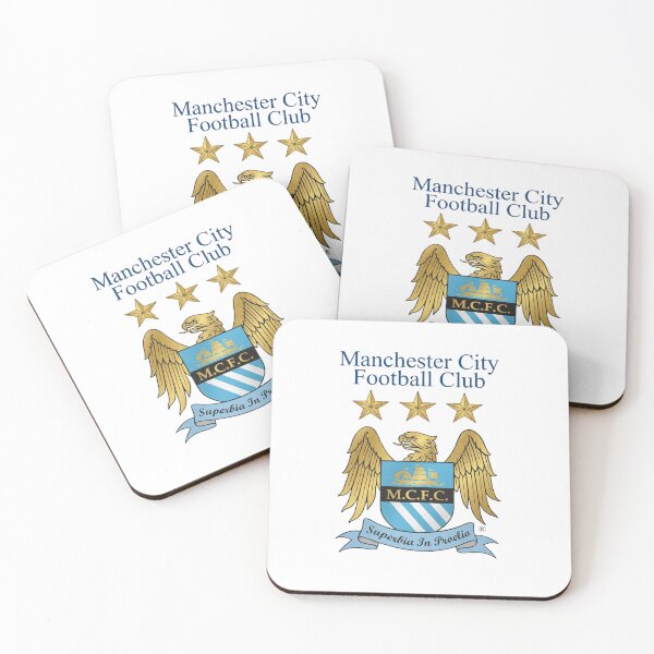 Item preview, Manchester City Vintage Golden Eagle Crest Football Poster designed and sold by annaarthk.