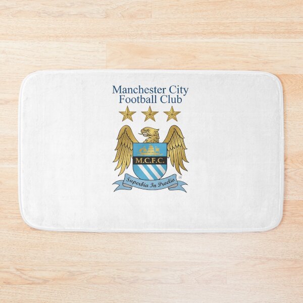Item preview, Manchester City Vintage Golden Eagle Crest Football Poster designed and sold by annaarthk.