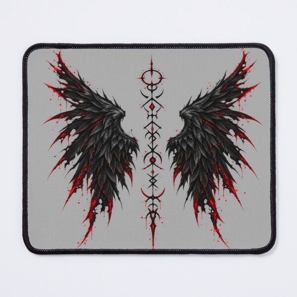 Item preview, Fallen Angel Wings Sigil designed and sold by Crowstitch.