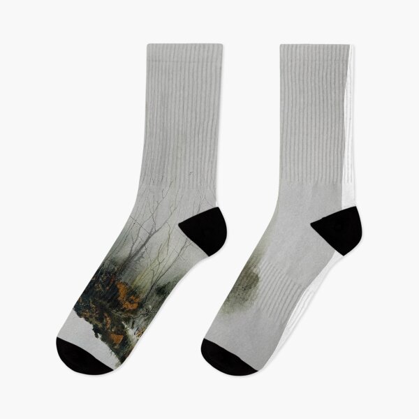 Item preview, Bare Birches Fading Into Winter Fog designed and sold by joannaG75.