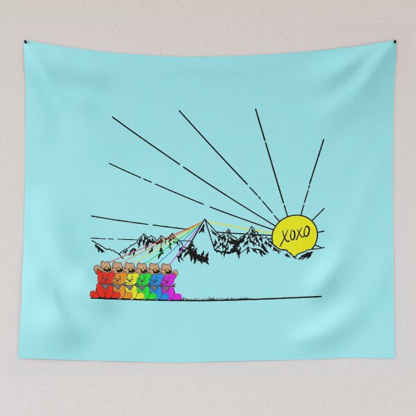 Item preview, Cute Rainbow Gay Cowboy Teddy Bears Pride Western Design designed and sold by Urban Muse And Sultry Hues.