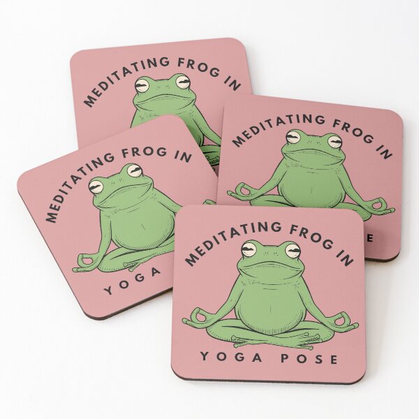 Item preview, Meditating Frog designed and sold by TheCatmeow2000.