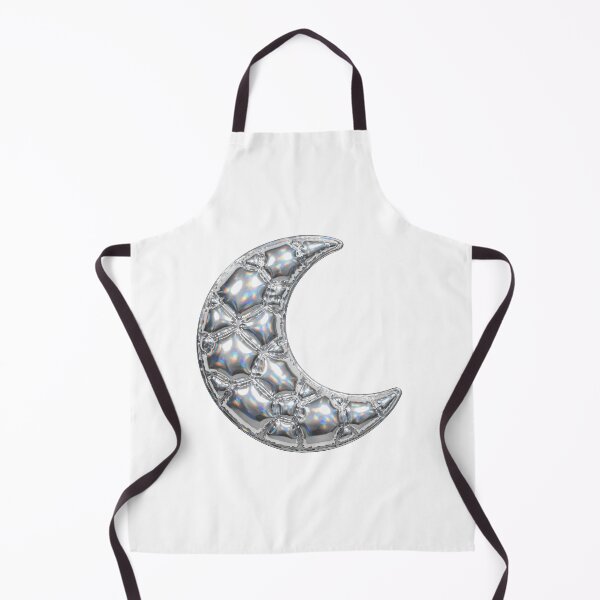 Item preview, Puffy Chrome Balloon Crescent Moon designed and sold by Teeny Quities.