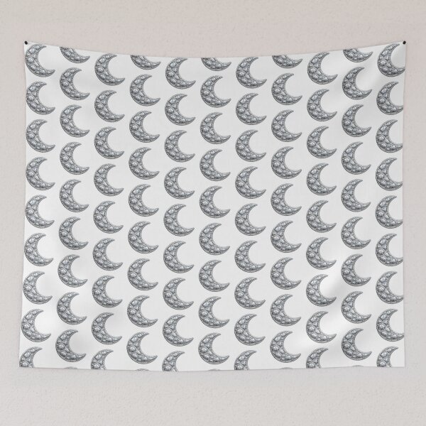 Item preview, Puffy Chrome Balloon Crescent Moon designed and sold by Teeny Quities.