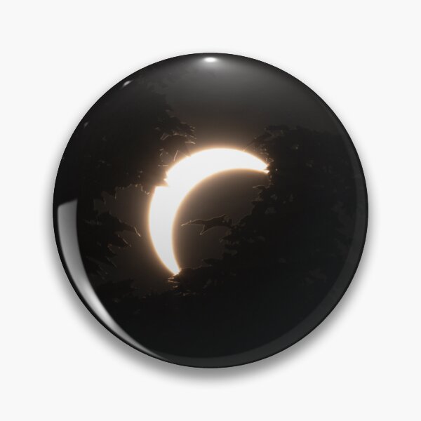 Item preview, Partial Solar Eclipse Through Tree Leaves designed and sold by AstrallRosePhotos.