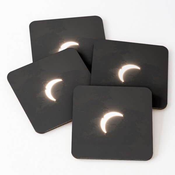 Item preview, Partial Solar Eclipse Through Tree Leaves designed and sold by AstrallRosePhotos.