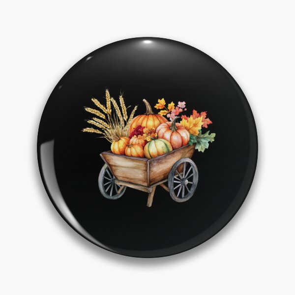 Item preview, Autumn Harvest in Wooden Cart designed and sold by briaddy.