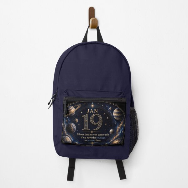Item preview, January 19 Birthday Inspirational Design designed and sold by LunaMoments.