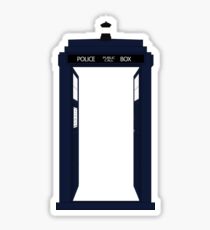 Bigger on the inside Sticker