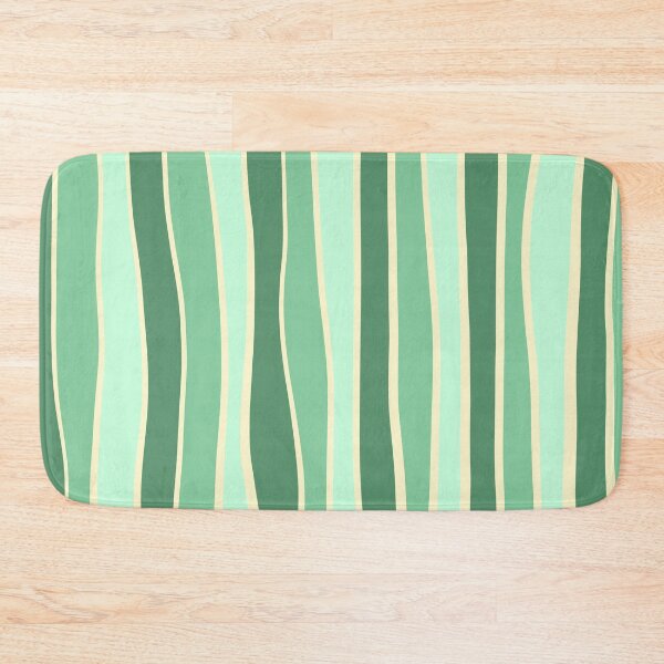 Item preview, Imperfect stripe - Sage green  designed and sold by Pattern Petals.