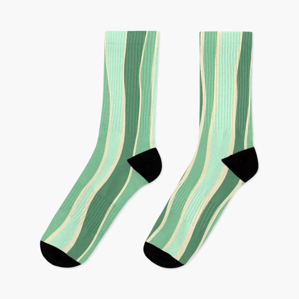 Item preview, Imperfect stripe - Sage green  designed and sold by Pattern Petals.