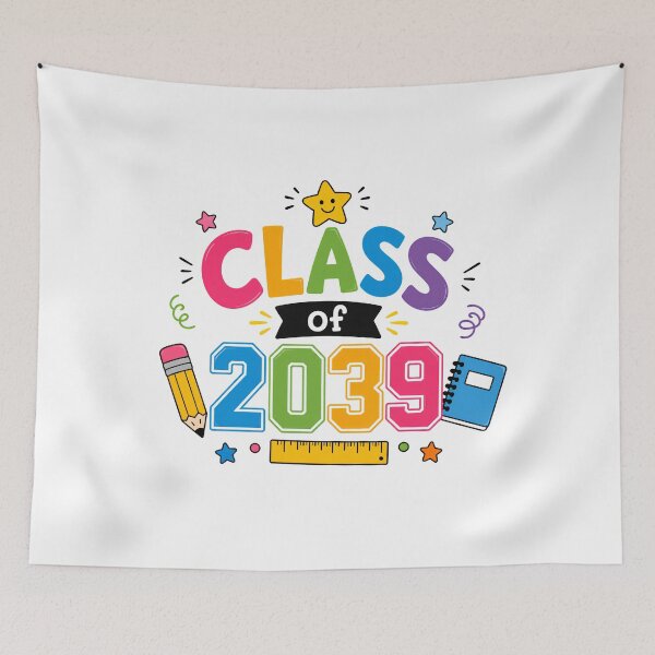 Item preview, Class of 2039 Kindergarten Graduation | Cute Colorful Graduate Design designed and sold by Khokha80.