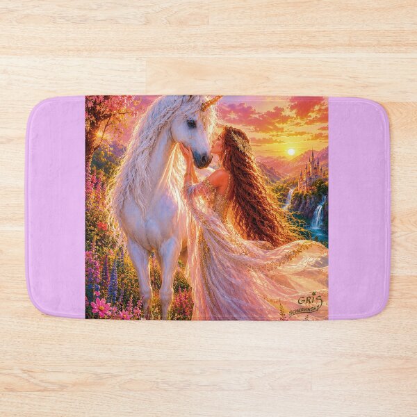 Item preview, Enchanted Unicorn Guardian designed and sold by GRISSCHERVINSKY.