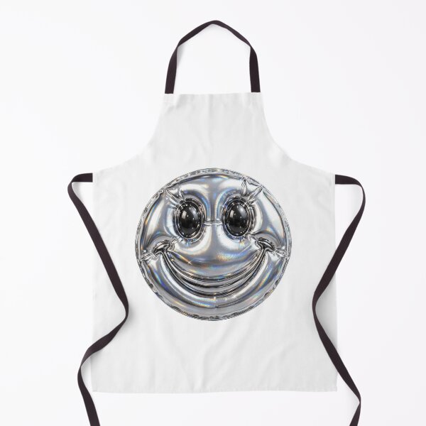 Item preview, Puffy Chrome Balloon Smiley Face designed and sold by Teeny Quities.
