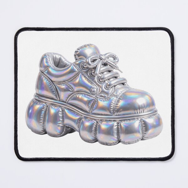 Item preview, Puffy Chrome Balloon Platform Sneaker designed and sold by Teeny Quities.