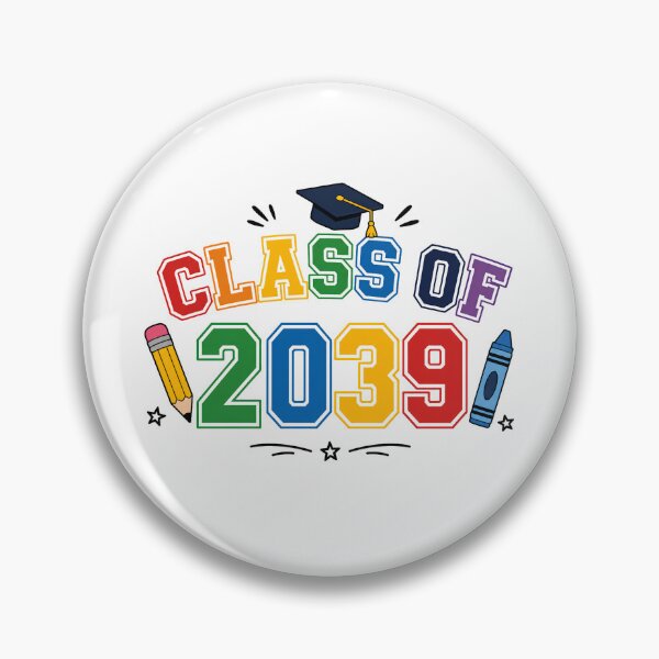 Artikelvorschau, Kindergartenabschlussfeier der Klasse 2039 | Farbenfrohes Design für den Schulabschluss entworfen und verkauft von Khokha80.